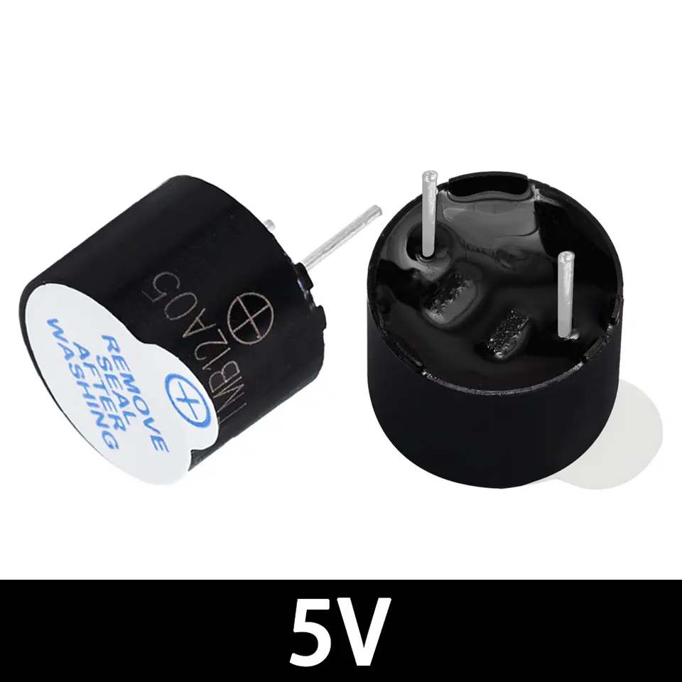 3/5/12/24V Active Buzzer Magnetic Long Continous Beep Tone Alarm Ringer 12mm MINI Active Piezo Buzzers Fit For Arduino Diy Kit image 7