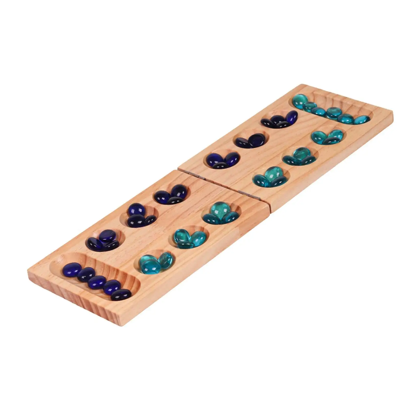 Wooden Board Game Multi Color Beads Children and Adults Portable Family Games