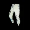Holographic Reflective Rave Cargo Pants Streetwear Unique Men's Reflective Rave Bottoms Festival Fit 3