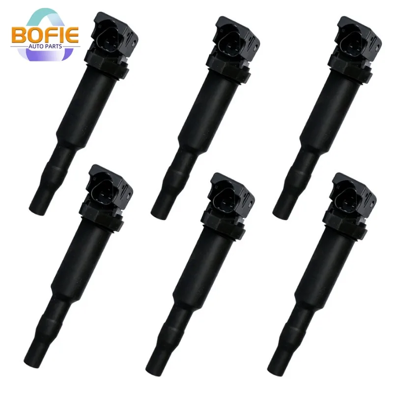 

1/6 pcs 12137594937 Car auto Ignition Coil For BMW E65 E85 E83 E90 E39 E46 E92 E88 E91 E60 F10 OEM