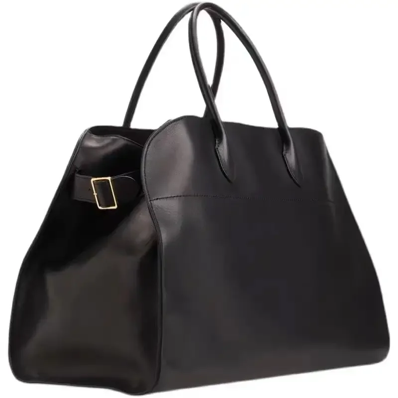 

Large Capacity Handbags, Simple Business Briefcase, Women's Leather Tote Bag For Work & Travel
