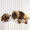 Creative Small Simulated Bison Doll Children's Rag Doll Activity Small Gift Plush Toy Calf Buffalo Yak Doll Chair Cushion 4