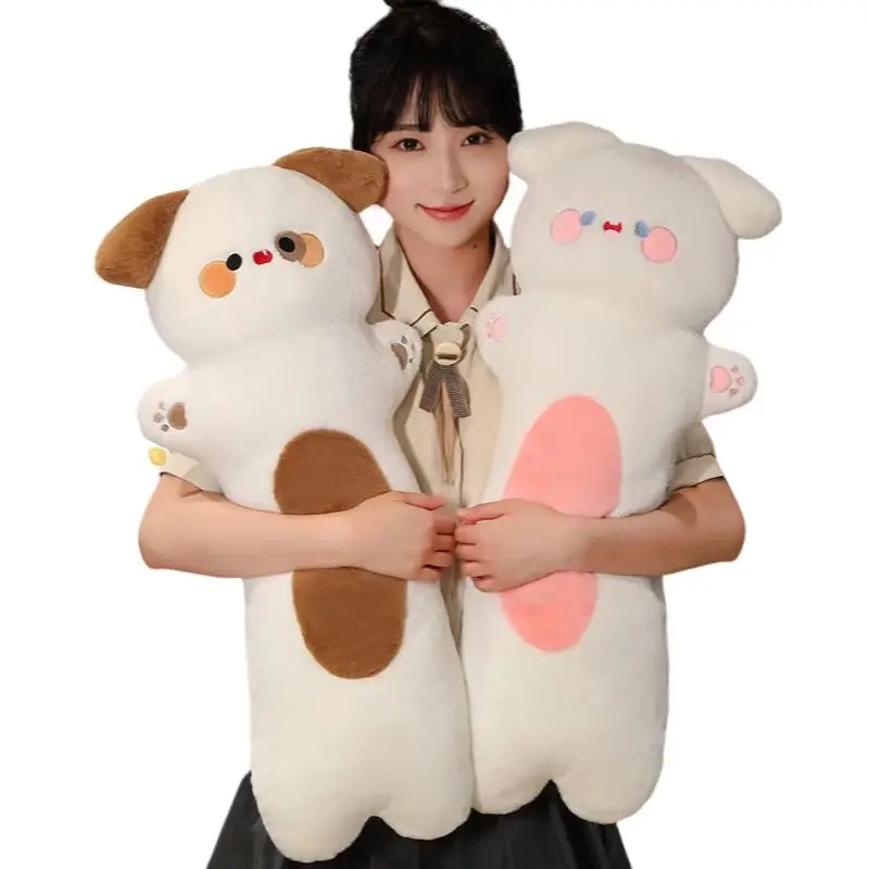 

70-120CM New Kawaii Creative Animal Series Dog Plush Toys Accompany Dolls Sofa Decoration Girls Kids Birthday Christmas Gifts