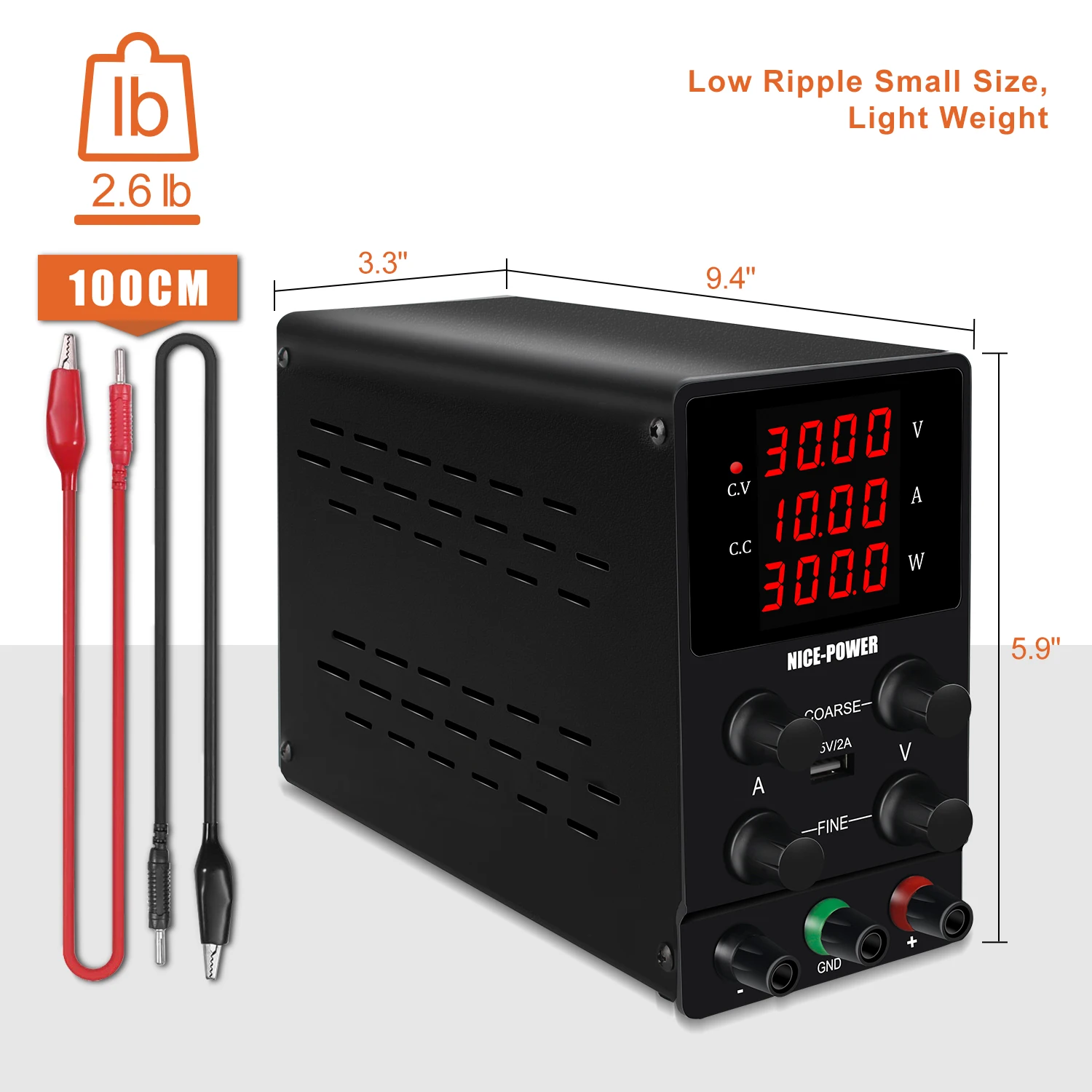 30V 10A DC Labor-Netzteil Einstellbares Labor-Schaltnetzteil 12V 24V Spannungsstabilisator 24-Stunden-Schnellversand – Detail 3