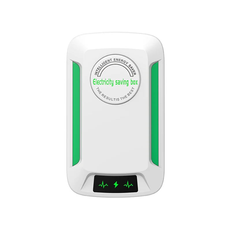 Caixa de Poupança de Energia Elétrica Profissional Plug Regulador de Tensão Verde Eua Reino Unido União Europeia