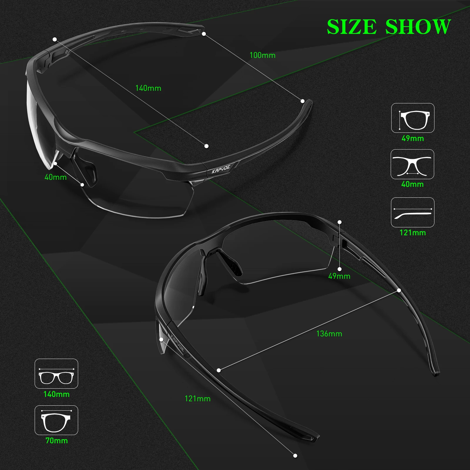 Kapvoe Explosion Proof Hunting CS War Game Eyewear Outdoor Airsoft Shooting Glasses Polarized Men Shockproof Tactical Goggles