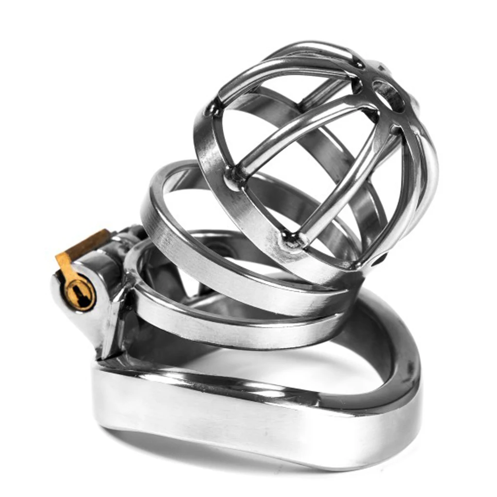 Penis Chastity Cage Runyu Stainless Steel Metal Urethra Chastity Lock