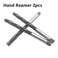 2Pcs Spiral Hand Reamer 3/4/5/6/7/8/9/10/11/12/13/14/15/16/17/18/19/20mm 21mm-40mm Spiral Blade CNC Milling Tool 1