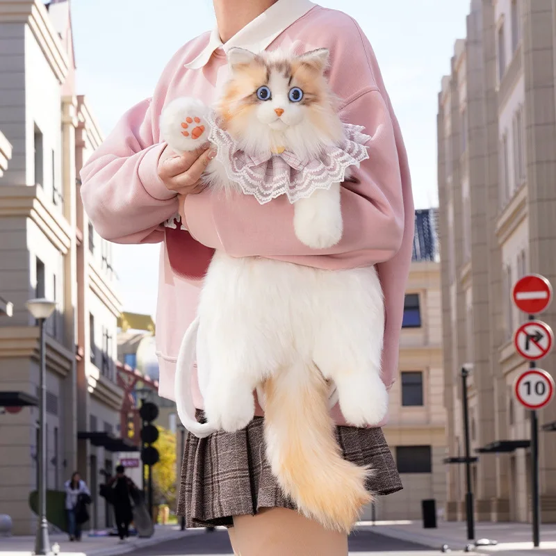 سوبر لطيف عصري موضة ليوبارد القط حقيبة أفخم فتاة ع...