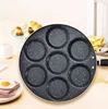 Seven Hole Omelette Pan Non-stick Pan Multi-function Pan Breakfast Pan Household Frying Pan Hamburger Mold Kitchen Cookware 4
