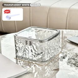 Laundry Powder & Pods Storage Container with Lid (Transparent M)