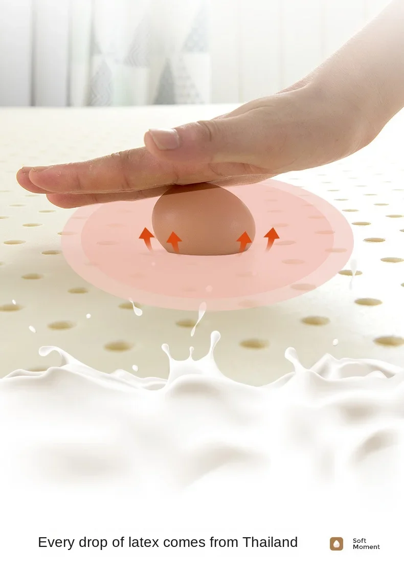 Description Picture 6 of itemHigh-grade Mattress Anti-pressure Memory Foam Filled Thick Latex Mattress Home Hotel Slow Rebound Tatami Double Full Size