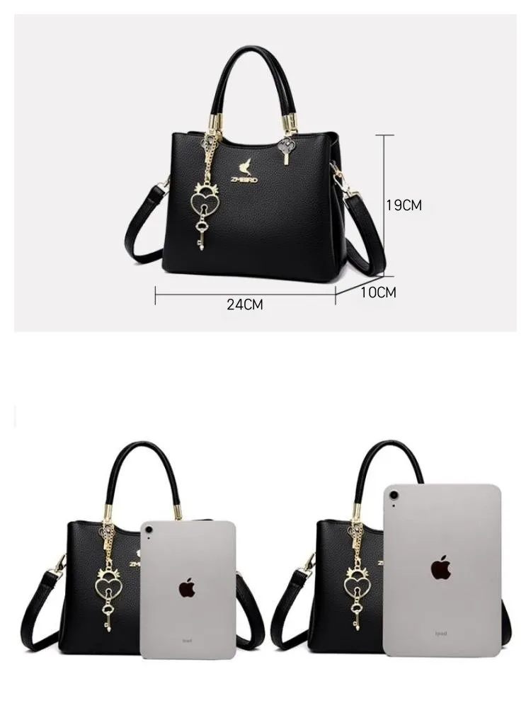 Trend Luxury Designer Women's Handbag High Quality Brand Leather One Shoulder Crossbody Bag 2023 New Women's Tote Bag Wallet