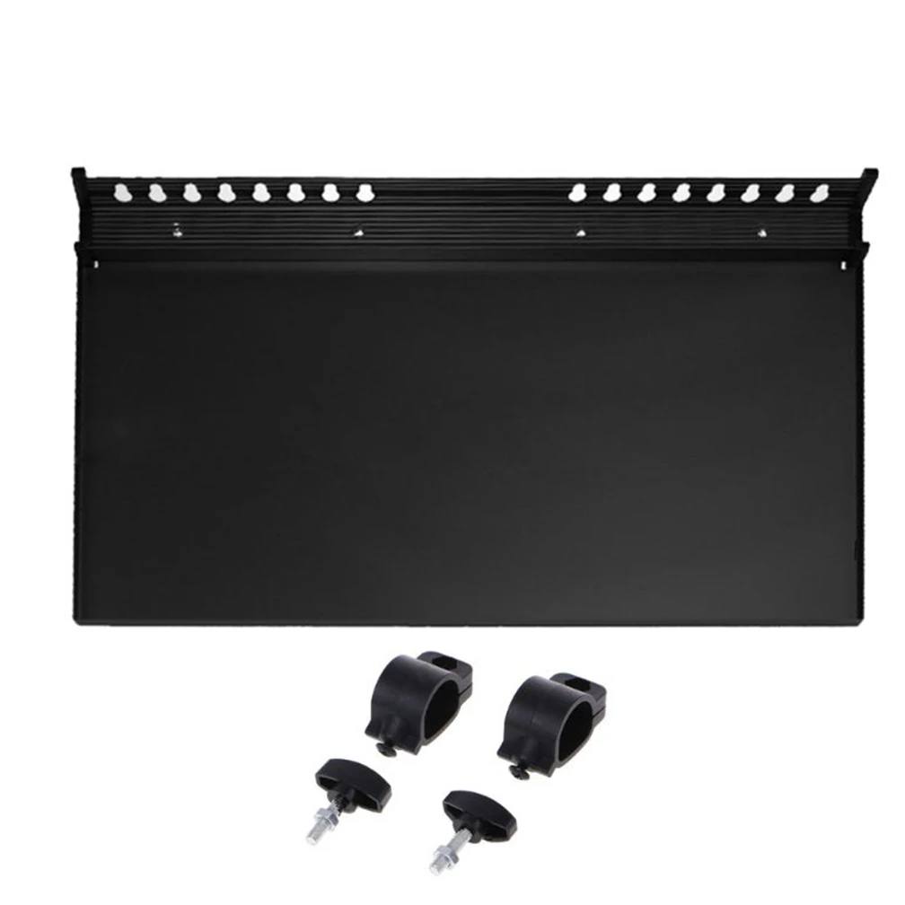 33X15CM 아티스트를위한 큰 크기 분리형 이젤 트레이 선반 교체 스케치 랙 스토리지 PP 플라스틱 블랙 DIY 사용 드롭 배송