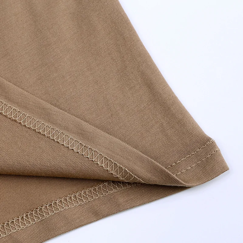 Cotton Baby Tees Buy More to Discount Kids Tops Girls Boys T-shirts Hip Hop Style Short Body Korea Brown Orange