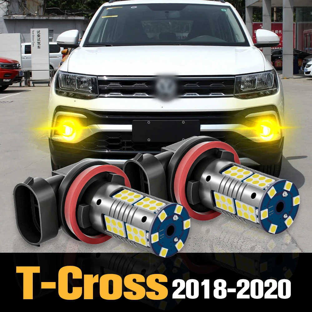 2 Pezzi Canbus Led Fendinebbia Accessori Per Vw T-Cross T Cross 2018 2019 2020
