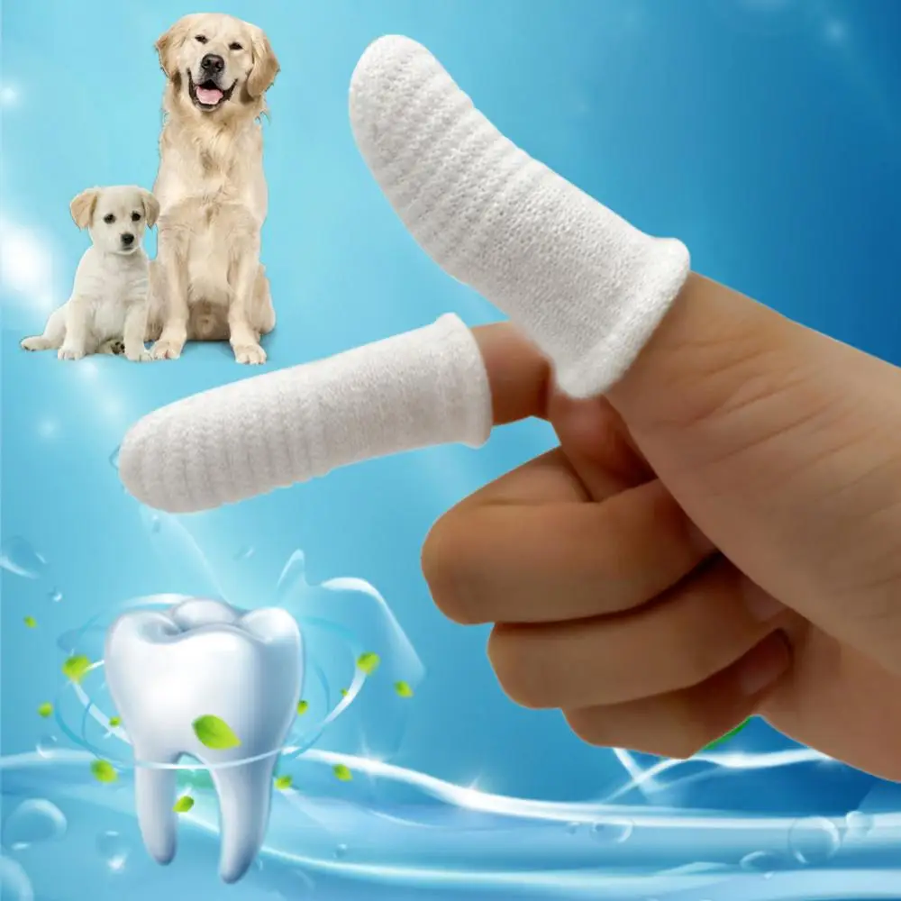 Toothbrush Cleaning Brush Cats Finger Cotton Toothbrush Dog Dog
