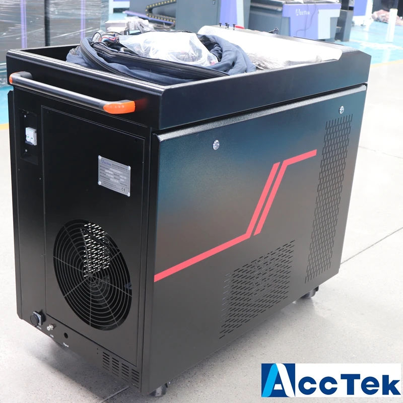 Portable Fiber Laser Cleaner Rust Removal Laser Cleaning Machine for Metal AccTek AKQ-1000 4
