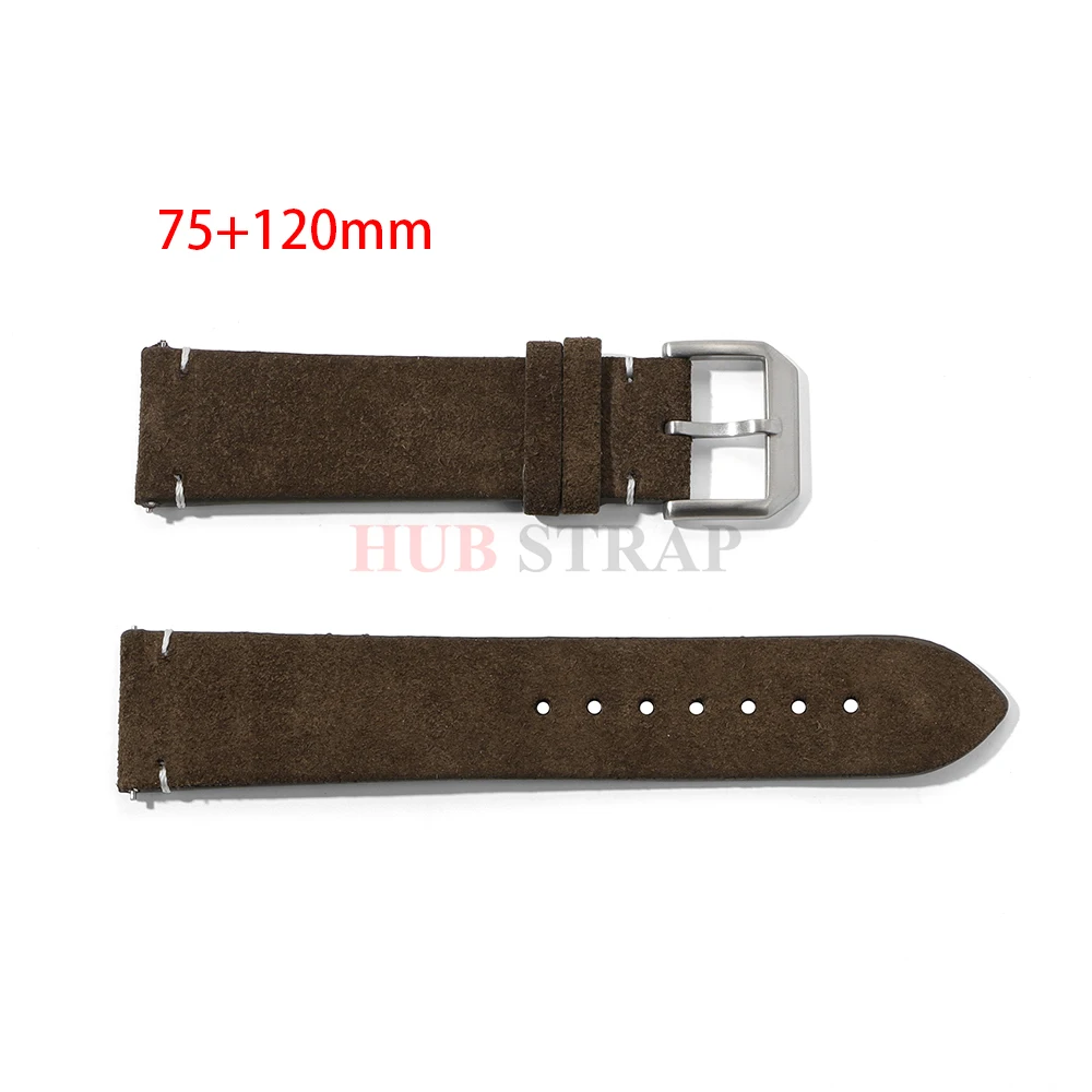 Luxurious Soft Suede Quick Release Watch Strap