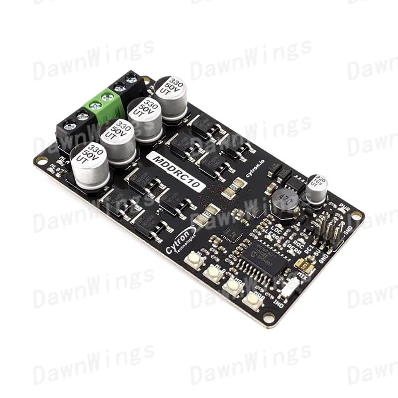 R/C용 Cytron MDDRC10 10Amp 7V-30V DC 모터 드라이버(2채널)