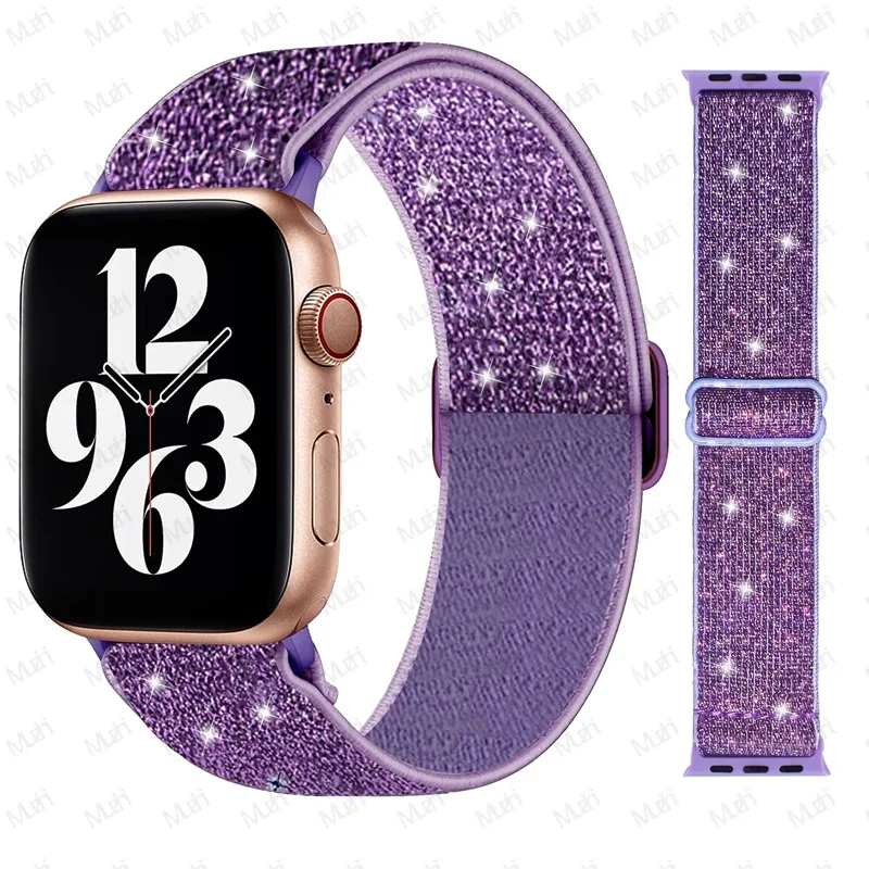 Bohemian Elastic Nylon Watch Band Strap