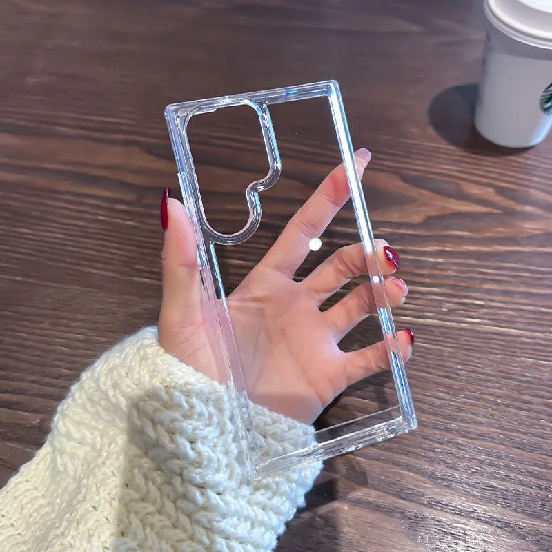 Luxury Clear Shockproof Transparent Phone Case Cover