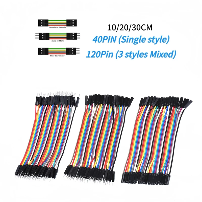 40PIN Dupont Wire Cable Male to Male Female to Female Jumper for arduino DIY KIT