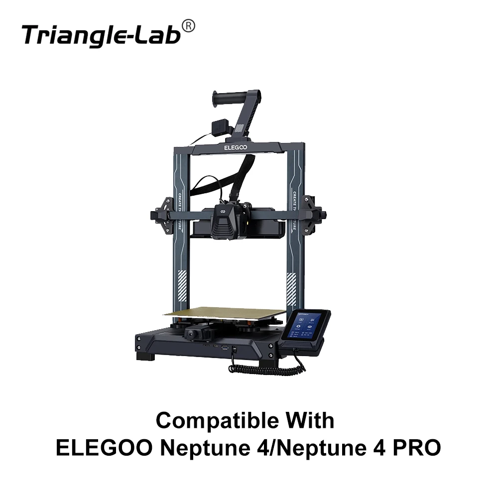Trianglelab Bimetálico Meu Bocal Alta Temperatura e Resistente ao Desgaste Compatível com Elegoo Neptune Pro - Imagem 5