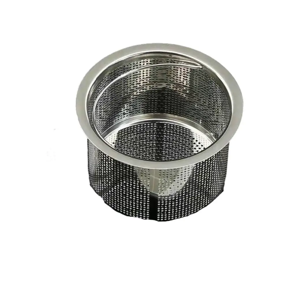 2 Colini Per Lavello Da Cucina In Acciaio Inox - Filtro Di Scarico Con Rete Fitta (Fori 2mm) - Adatto A Diametri 4.5-9.5 Cm - Antiruggine