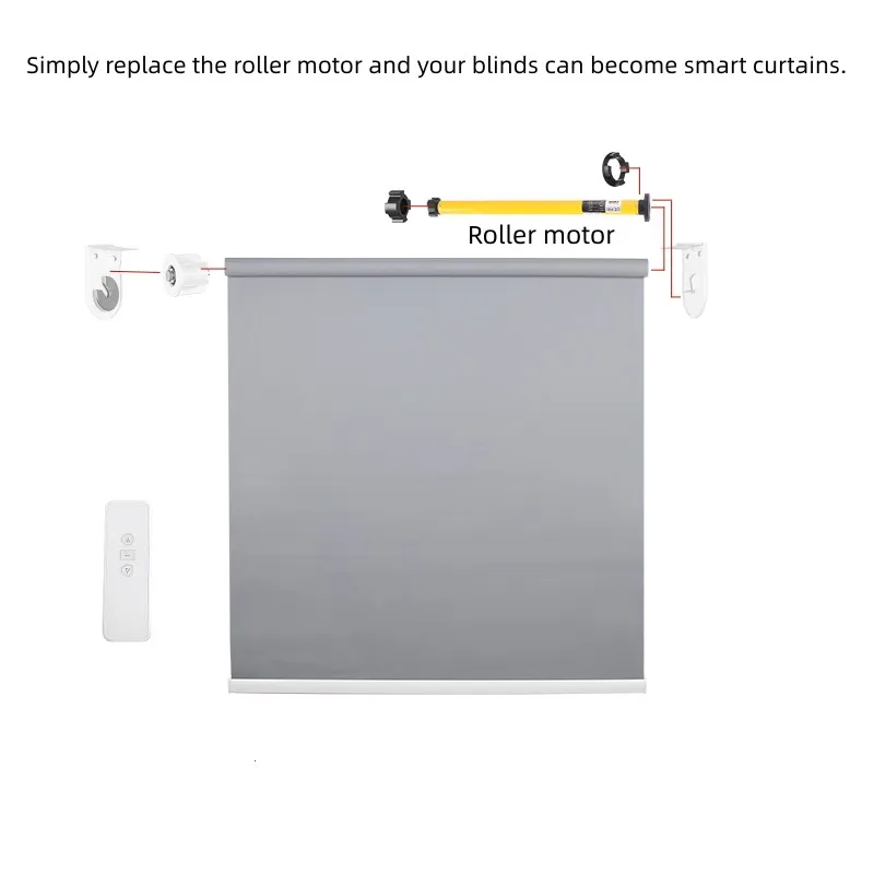 a ok am25 tuya alexa inteligente tubular motor 04