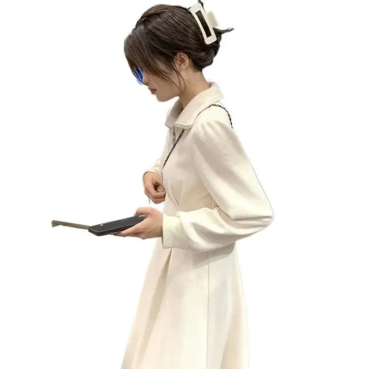 فستان بولو فاخر قطن طويل أطفال