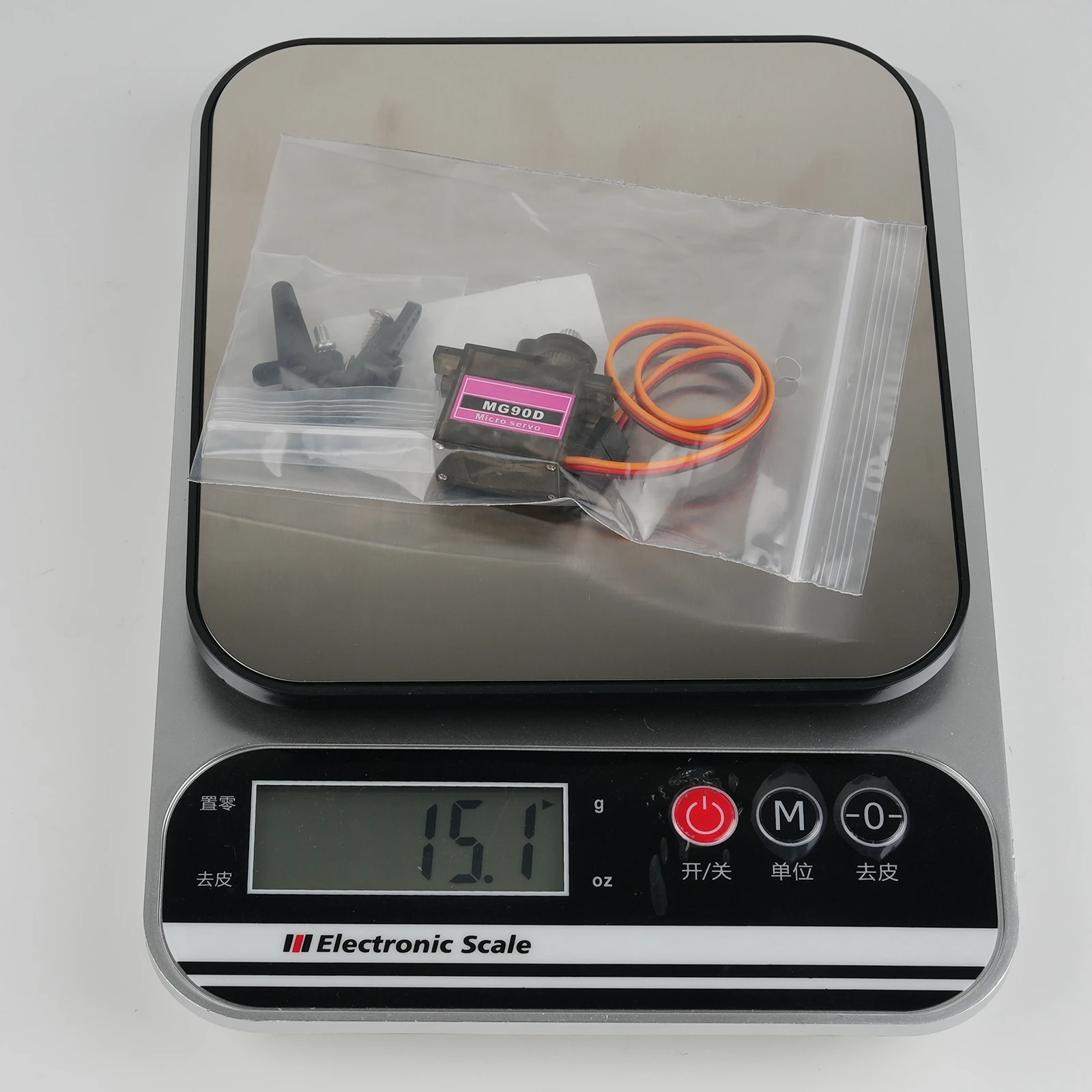 Servomotor MG90D 9g Engranajes Metálicos 180°/270°/360° para RC