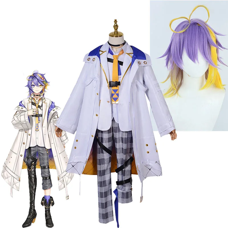 

Nijisanji EN Aster Arcadia Cosplay Costumes Celestial One ILUNA VTuber Wig Headwear Unisex Uniform Suits