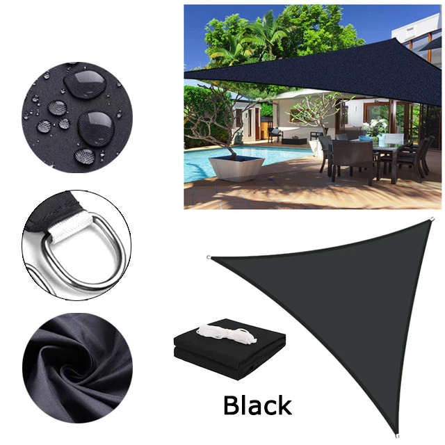 Waterproof Triangle Sunshade Protection Canopy