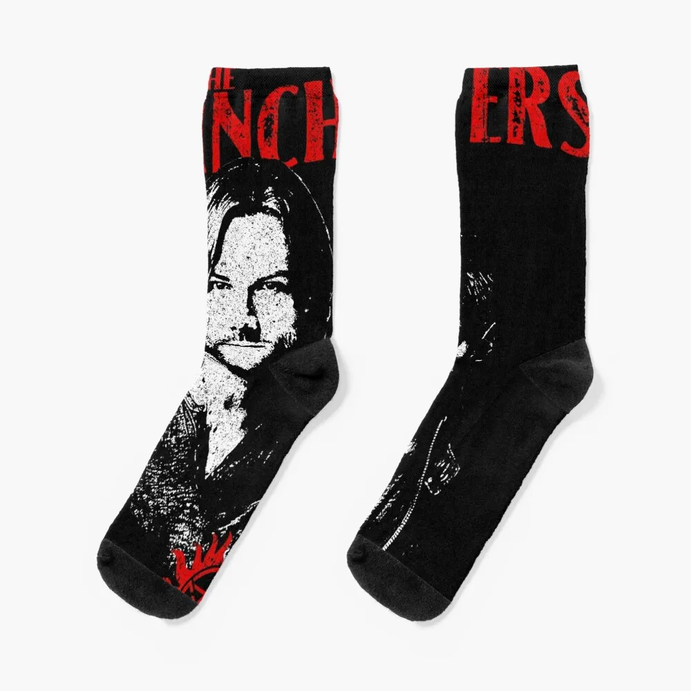 

The Winchesters Socks black socks winter thermal socks men socks cotton high quality retro Woman Socks Men's