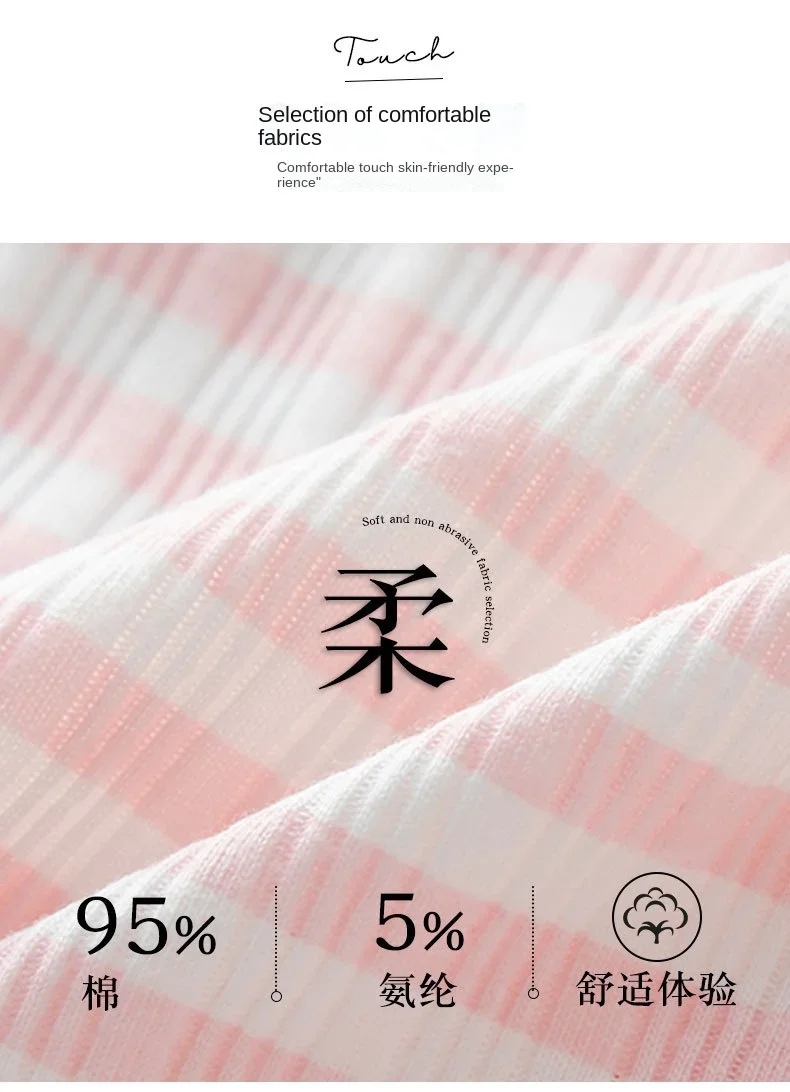 Description Picture 5 of itemSexy Lace Panties Women's Cotton Underwear Fashion Lovely Girl's Briefs Mid Waist Seamless Comfort Underpants Female Lingerie