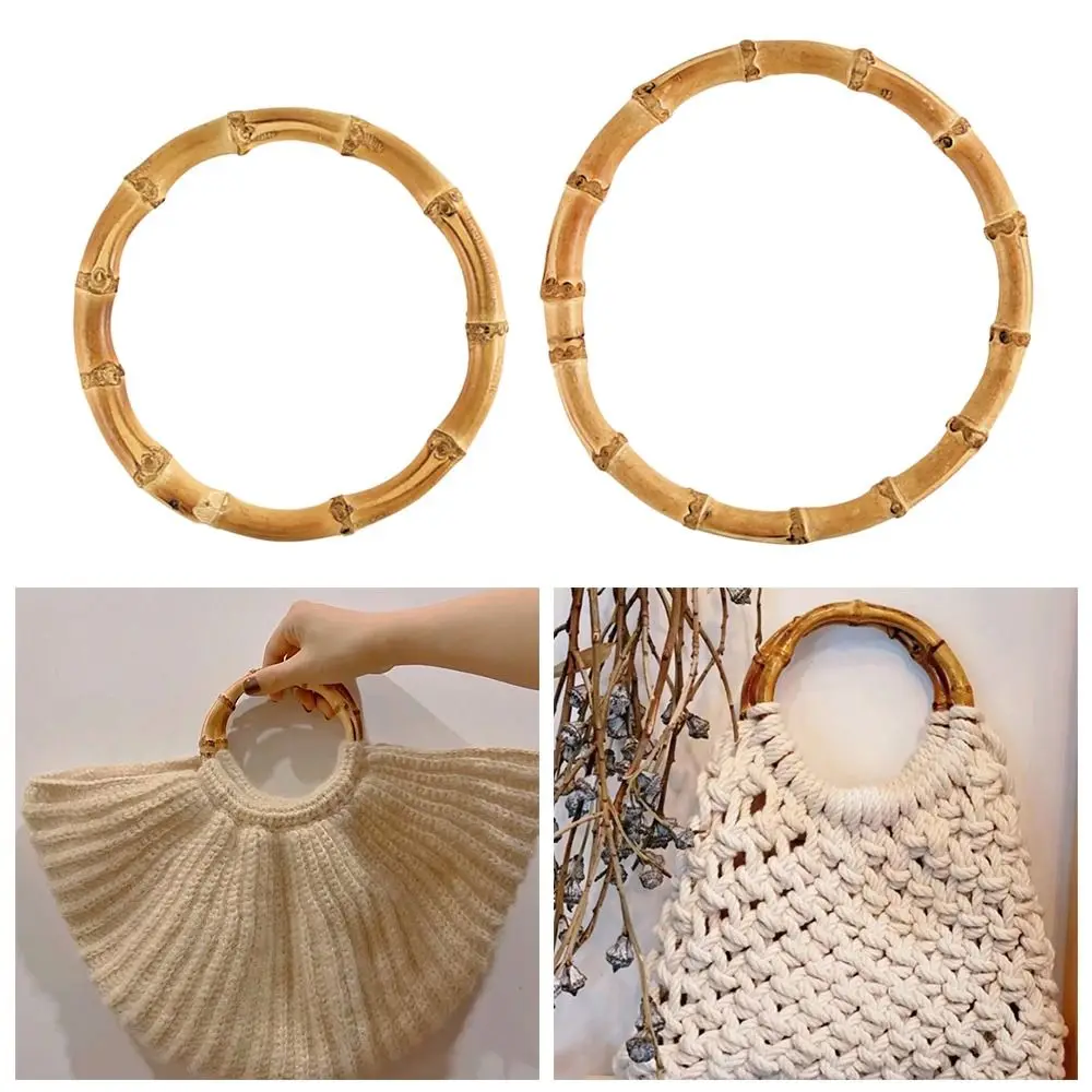 Buy 3 Pcs Semi Circle Rattan Straw Bag Straw Purses for Women Summer Beach  Mini Tote Bag Hand Woven Crossbody Small Handbag Top Handle Wicker Clutch  Bag, Brown, Small at Amazon.in