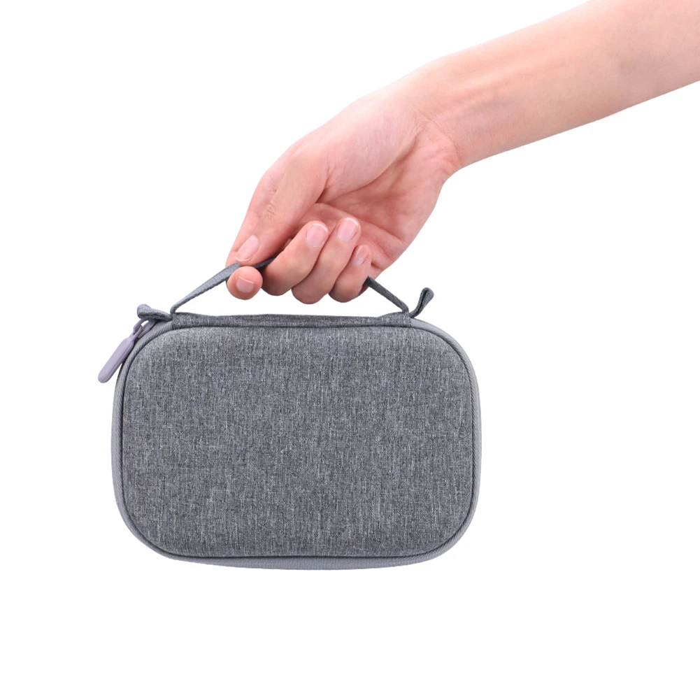 라이트 그레이 사각형 운반 케이스 DJI용 가정용 액세서리 보관 가방 리모컨 부품 운반 케이스