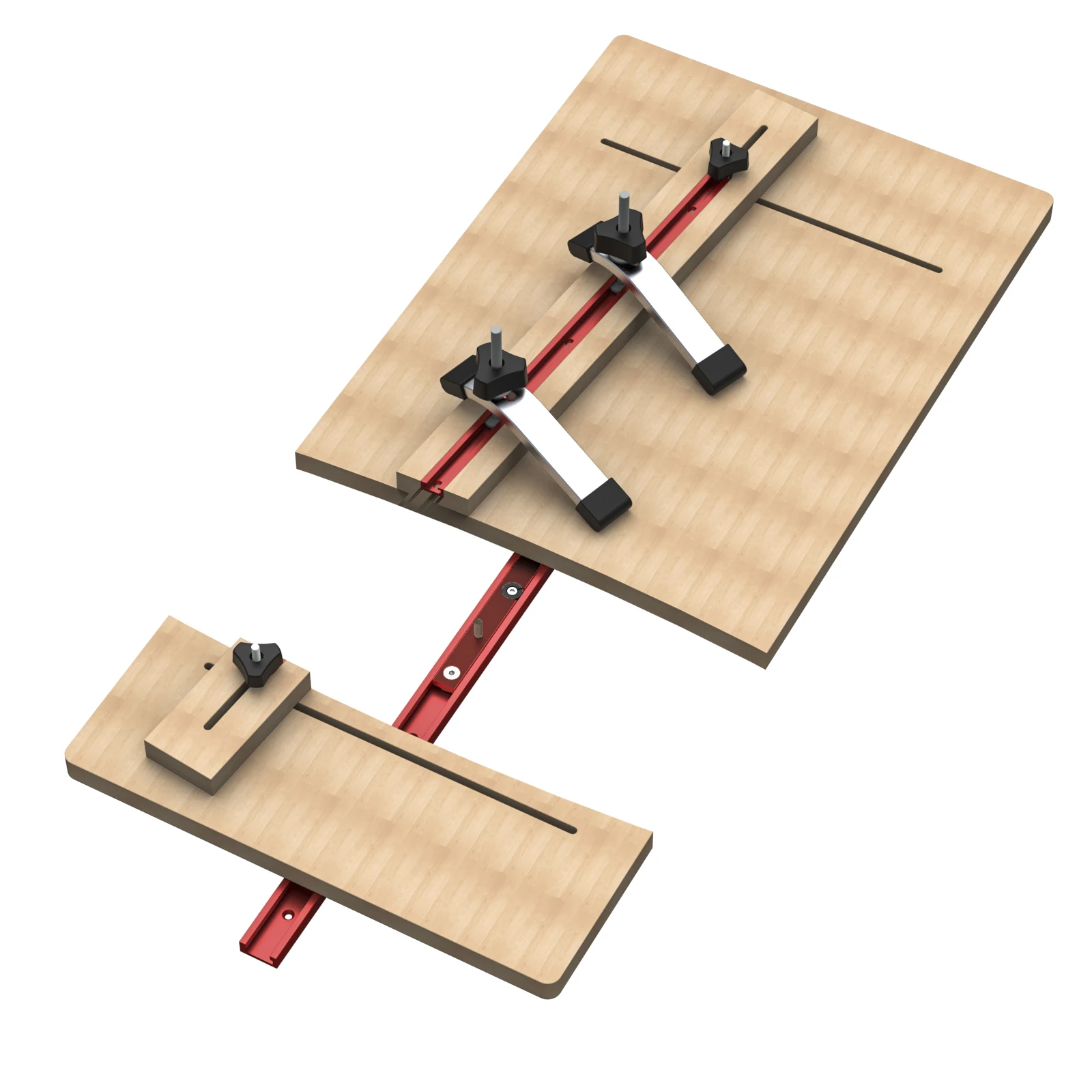 GKTOOLS Type 30 T Slot Track Aluminium Miter Bar Slider T-tracks DIY Table Saw Miter Gauge Rod Woodworking Tools Accessories
