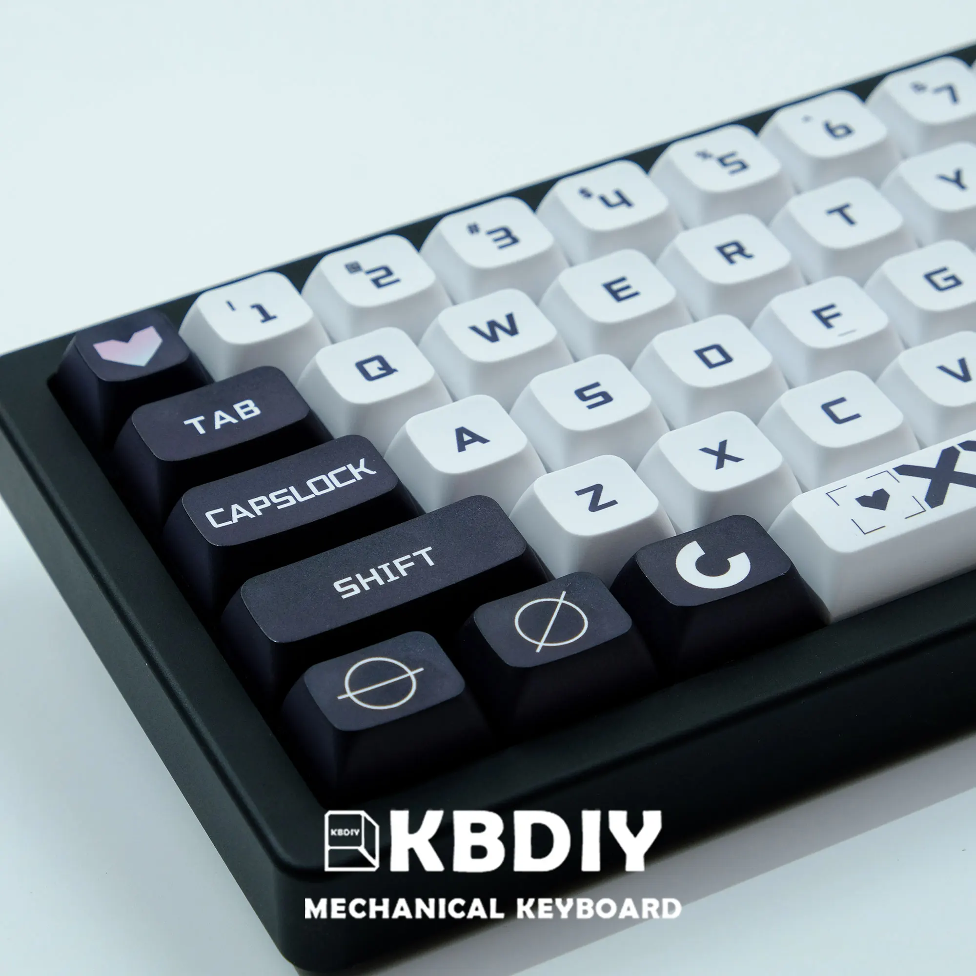 Kbdiy-print Stream Keycap para Gaming Teclado Mecânico Keycap Personalizado Branco Xda Perfil Pbt Tester68 Rk61 132 Chaves - Imagem 3