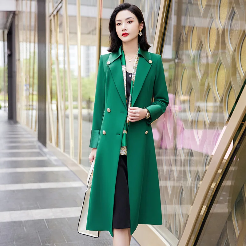 Manteau blazer uni vert - Manteau PLEASE