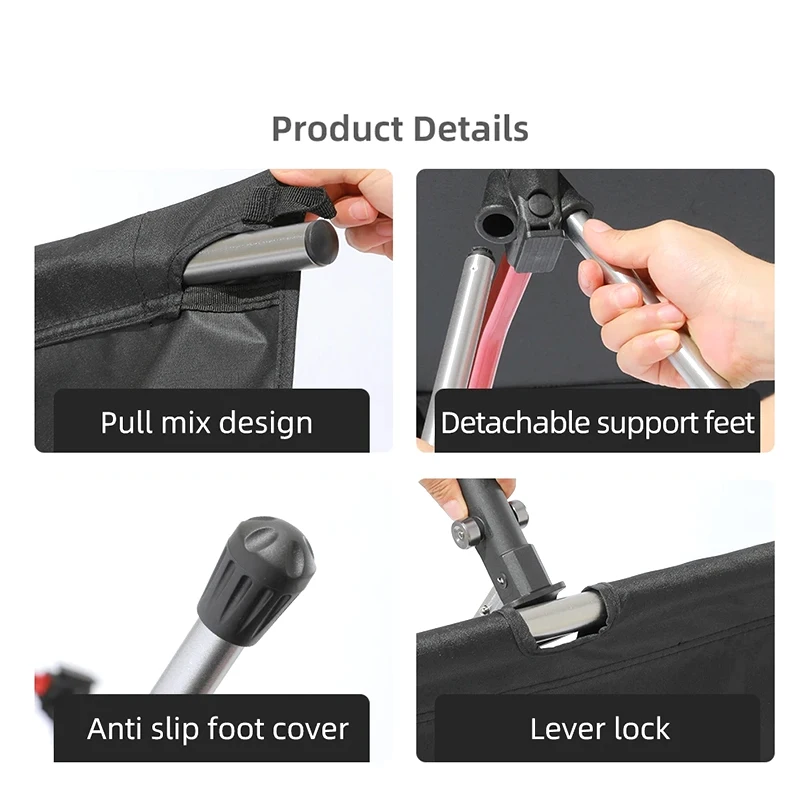 Portable Folding Bed Camping Cot Lightweight Collapsible