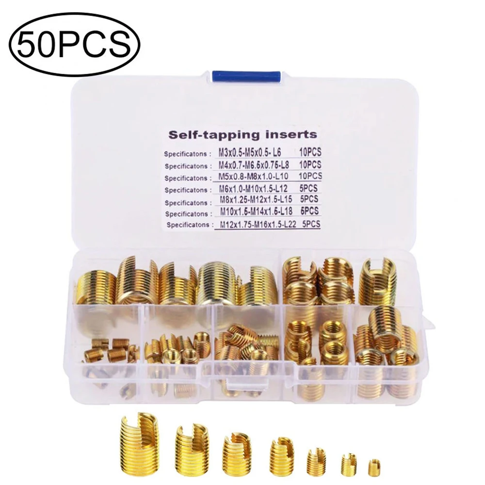 Selftapping thread insertion kit, M3 M4 M5 M6 M8 M10 M12 thread repair