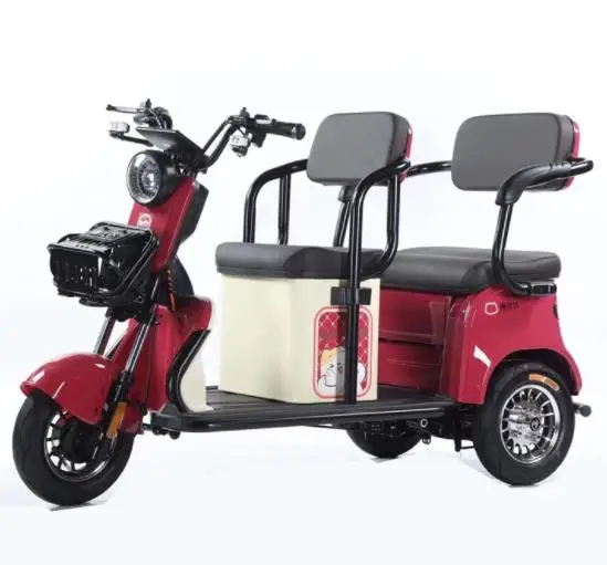 Cheaper Electro Tricycle 3 Wheel Motorcycle for Adults Pedicab Sale passengers