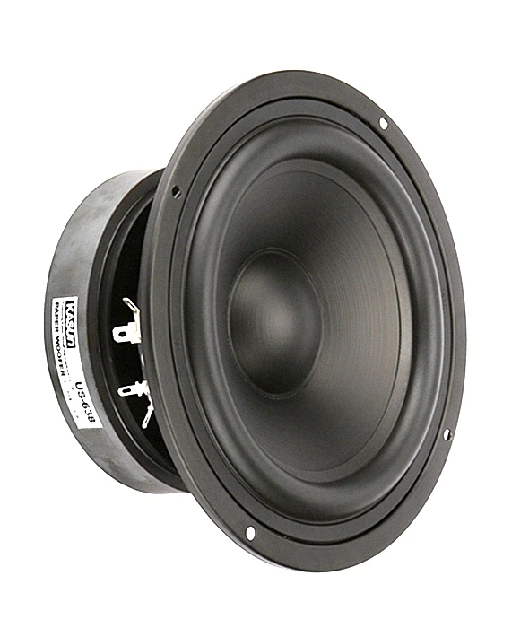 B-382 미국-638 6.5 인치 중저음 스피커 35MM 음성 코일 블리스 터 에지 혼 130W 8Ohm 1 PCS