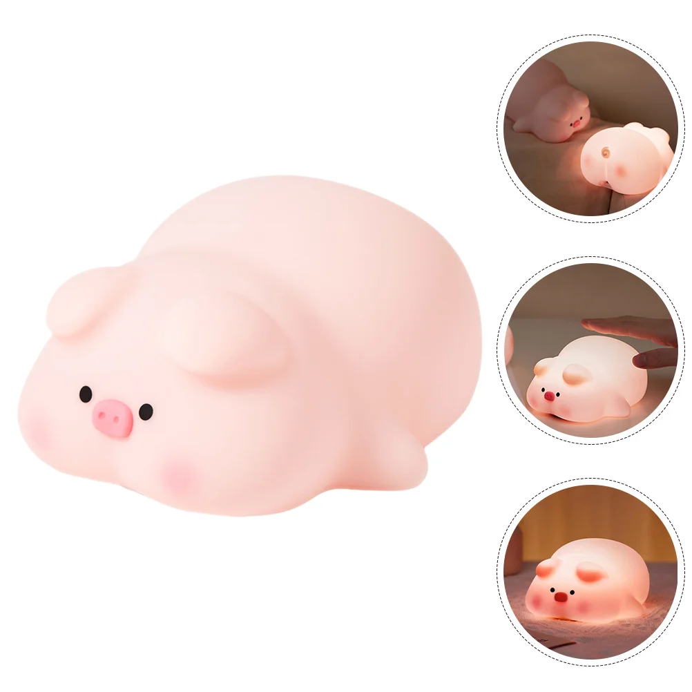 

Piggy Pat The Lamp Lights for Living Room Decor Night Desk Lamps Bedrooms Abs Kids