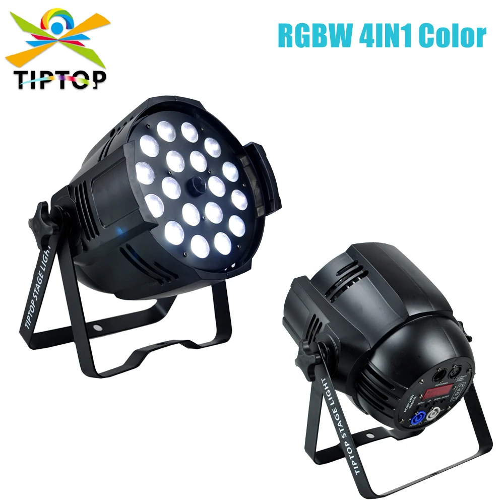 

Светодиодный светильник TIPTOP 18x12 Вт RGBW 4 в 1 с алюминиевым корпусом