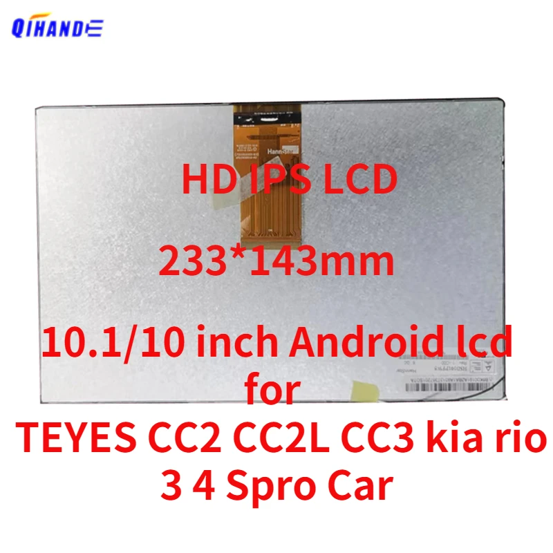 Painel de Exibição do Lcd da Navegação Video dos Multimédios Rádio do Carro Gps hd Novo 101 100 6m1cr00016 721cr10333-b3