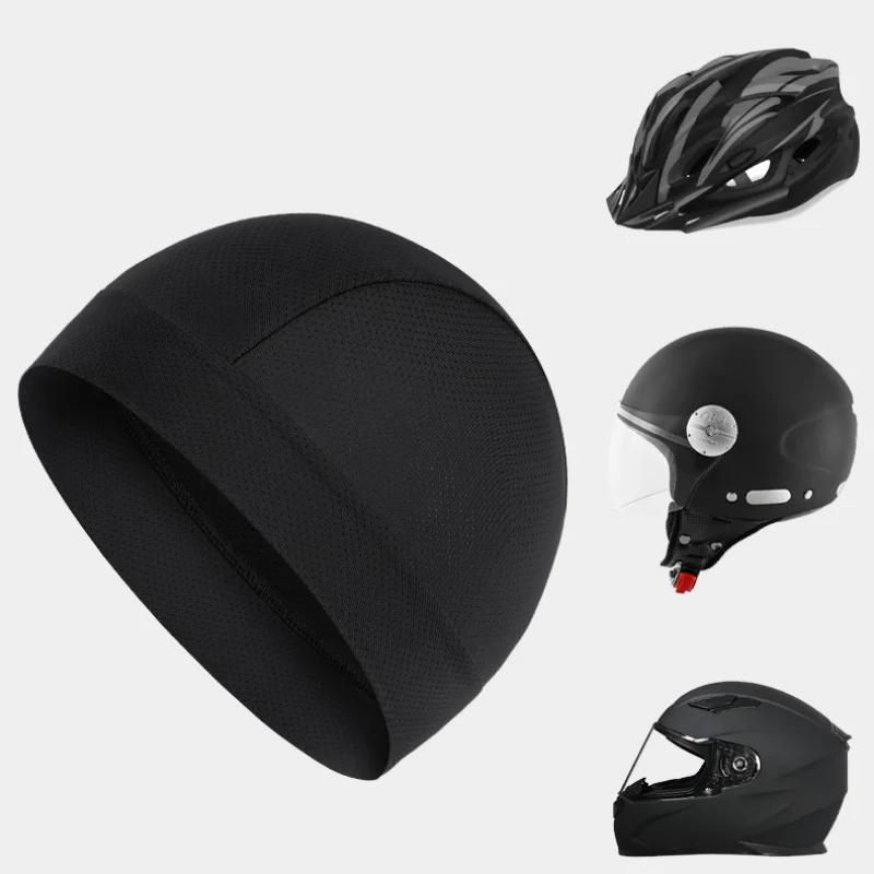 Thin Breathable Mesh Skull Beanie Cap