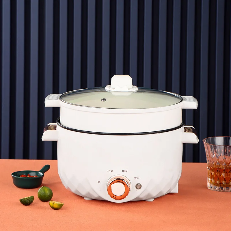 White  With steamer